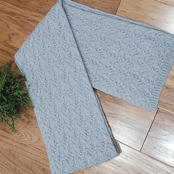 Talbots Wool & Alpaca Blend Knit Scarf - Picture 4 of 9